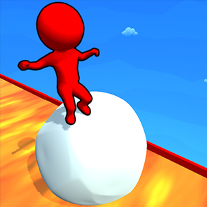 Snow Race 3D gameplay screenshot - similar to Join Blocks