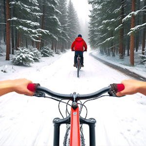 Biking Extreme 3D gameplay screenshot - similar to Dunk Line