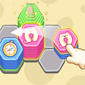 Tour Hexa Sort gameplay screenshot - similar to ASMR Slicing