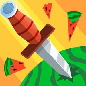 Knife Ninja gameplay screenshot - similar to Xmas Catcher