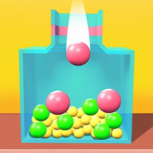 Ball Fit Puzzle gameplay screenshot - similar to Crazy Arrow