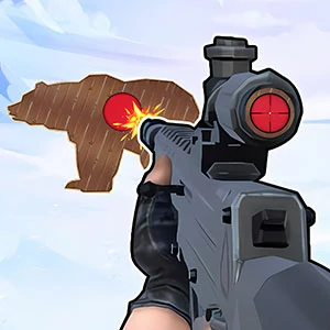 Gun Shooting Range gameplay screenshot - similar to Turn The Screw