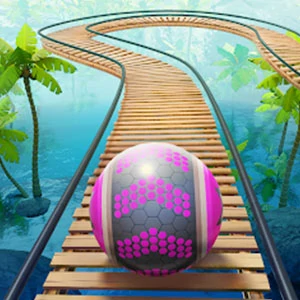 Just Run gameplay screenshot - similar to Core Ball