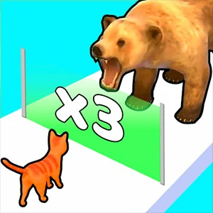 Cat Evolution gameplay screenshot - similar to Killer Assassin