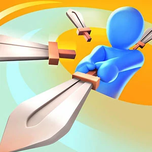 Sword Hero gameplay screenshot - similar to Space Box