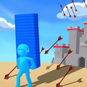 Stack Defence gameplay screenshot - similar to Space Bubble