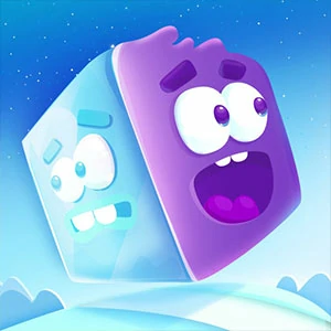 Icy Purple Head 2 gameplay screenshot - similar to Monster Bash