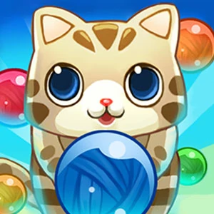 Bubble Cat gameplay screenshot - similar to Cupcake Shop