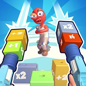 Just Shoot gameplay screenshot - similar to Digger Ball