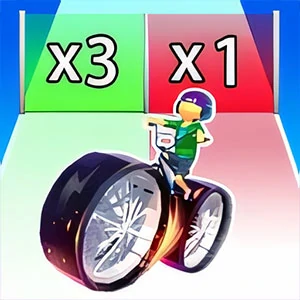 Cycling Rush Rally gameplay screenshot - similar to The Cargo