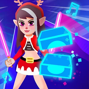 Beat Blader gameplay screenshot - similar to Snake Attack