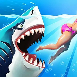 Shark Game gameplay screenshot - similar to Shape Shift Run