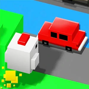 Crazy Hen gameplay screenshot - similar to Rolling Ball