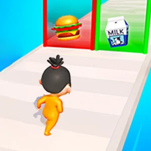 Grow Old gameplay screenshot - similar to Cop Chase
