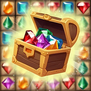 Crystal Crush gameplay screenshot - similar to Dancing Cat