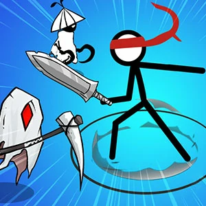 Stickman Rogue Online gameplay screenshot - similar to Pilot Training