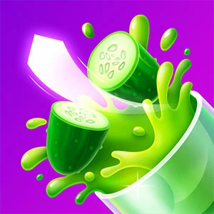 Good Slice gameplay screenshot - similar to Momo Pop