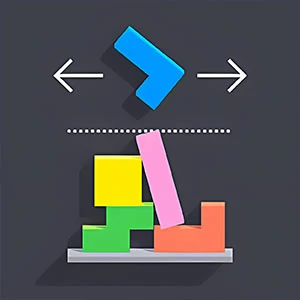 Stacktris gameplay screenshot - similar to Goods Sorting