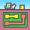 Monster Match gameplay screenshot - similar to One Line Draw