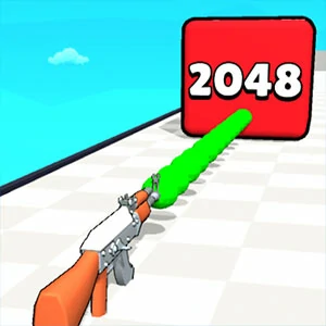 Cool Gun With Numbers gameplay screenshot - similar to Peak Adventure