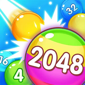 2048 Skill Edition gameplay screenshot - similar to Knit Stack