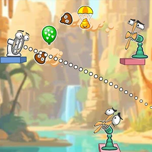 Hit the Fan gameplay screenshot - similar to Tiny Golf World