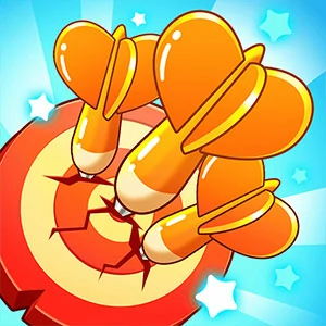 Darts Jam gameplay screenshot - similar to Fish Evolution