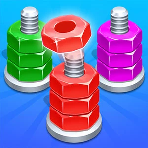 Sorting Nuts gameplay screenshot - similar to Match Clear