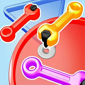 Wrench Jam Puzzle gameplay screenshot - similar to One Line Draw