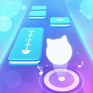 Dancing Cat gameplay screenshot - similar to Veggi Rabbit