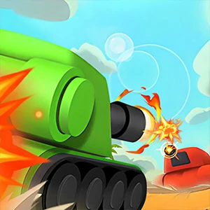 Super Tank Hero gameplay screenshot - similar to Destroy Boxes