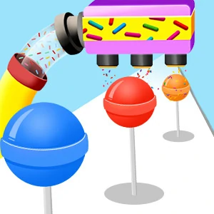 Lollipop Stack Run gameplay screenshot - similar to Zoo Run