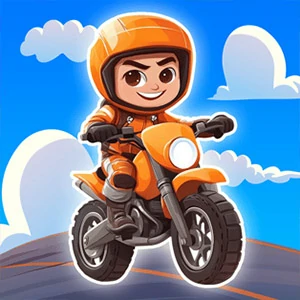Bike Mania 3D gameplay screenshot - similar to Paper Survive