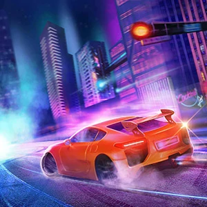 Rampage Racer gameplay screenshot - similar to Crazy Counter Attack