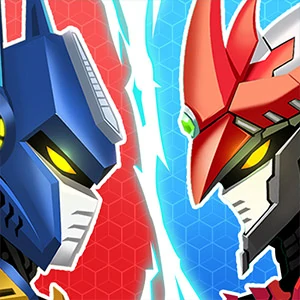 Mecha Storm Robot Battle gameplay screenshot - similar to Guns & Bottles