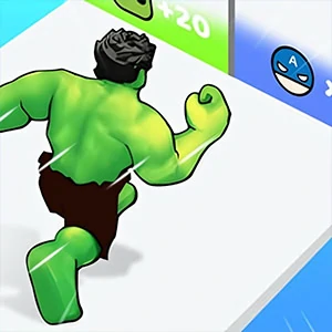 Count Masters Superhero gameplay screenshot - similar to Zoo Run