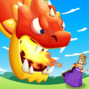 Dragon Sort Save Her gameplay screenshot - similar to Break Pinata