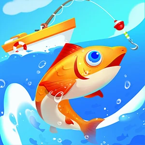 Fishing Hunter gameplay screenshot - similar to Bubble Run