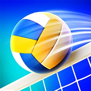 Beach Volley Clash gameplay screenshot - similar to Toss the Turtle Online