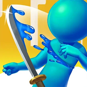 Sword Play Ninja Slice Runner gameplay screenshot - similar to Cop Chase