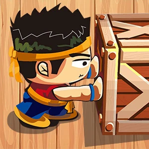 Sokoban gameplay screenshot - similar to Bubble Pop Adventures