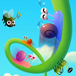 Crazy Snail gameplay screenshot - similar to Stick Running