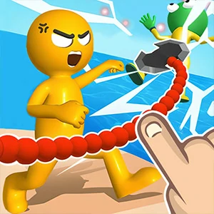 Draw Weapon Fight Party gameplay screenshot - similar to Wiggle