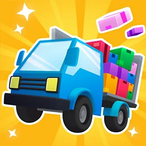 Block Jam Color Sort gameplay screenshot - similar to Easter Rush