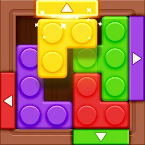 Color Block Jam gameplay screenshot - similar to Brain Teaser