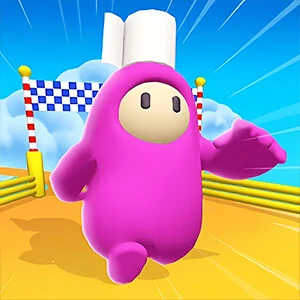 Run Guys Knockout Royale gameplay screenshot - similar to SuperPlumber