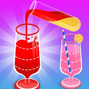 Water Pour Jam gameplay screenshot - similar to Longcat