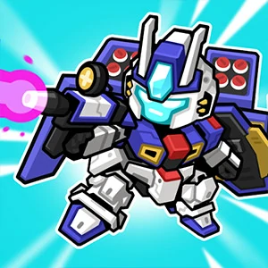 War Robots Merge gameplay screenshot - similar to Toss the Turtle Online