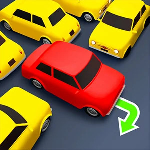 Unlock 3D Cars Traffic Puzzle gameplay screenshot - similar to Candy Forest