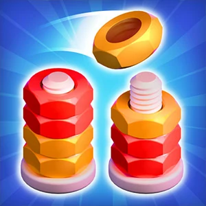 Sort Puzzle Nuts and Bolts gameplay screenshot - similar to Blocks 3D